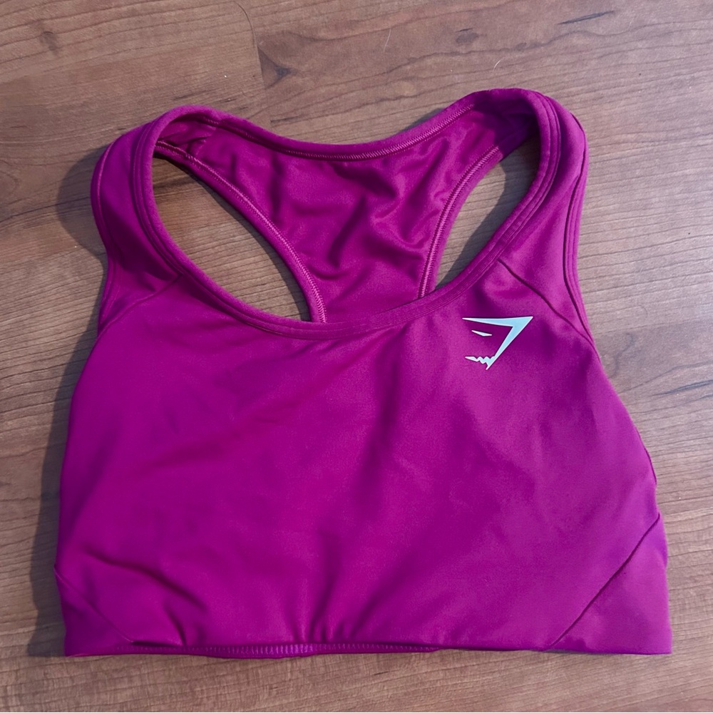 Pink Gymshark Bra